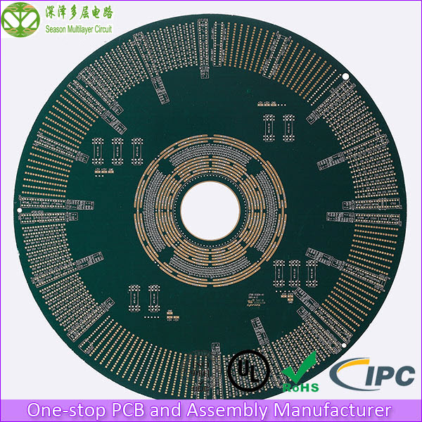 12L High Frequency RO4005B Rogers PCB with Selective Solder Mask