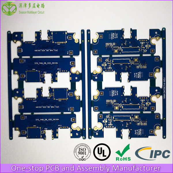 4 Layer Fast Turn Prototype PCB for Pad Application with Slot Holes