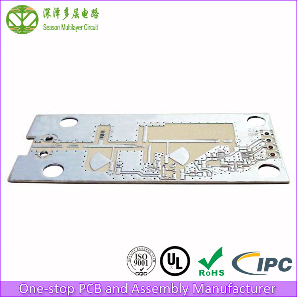 2L High Frequency Circuit Board Arlon AD1000 PCB with Immersion Silver