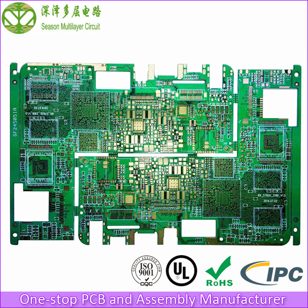 Competitive Price PCB Board with BGA and Gold Jack Pads